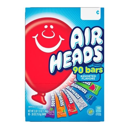 Green Rabbit Holdings Airheads Variety Box, 90 Bars 22000705